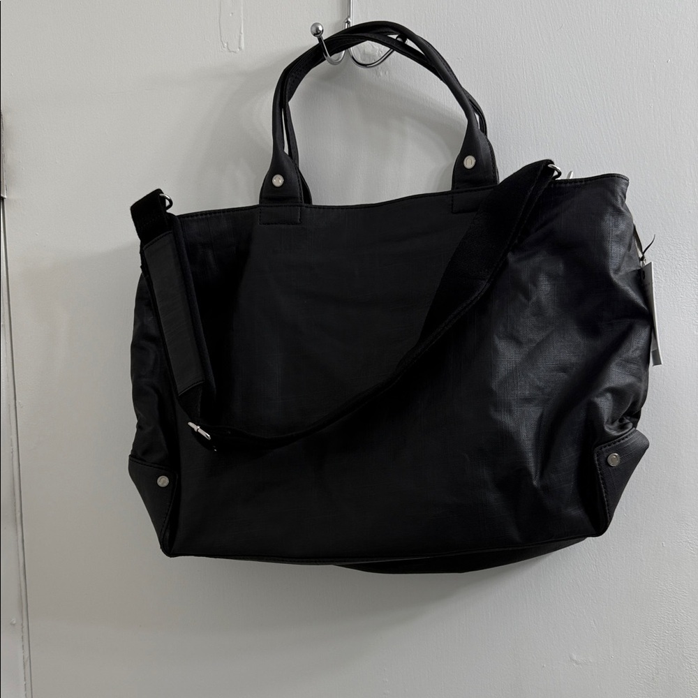 Nook Black Tote Bag - Picture 2 of 9